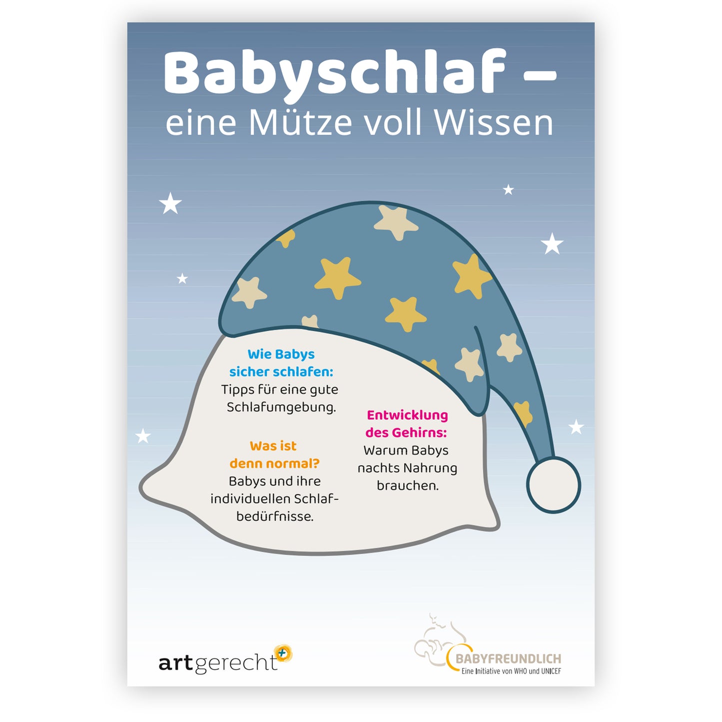 Broschüre „Babyschlaf“