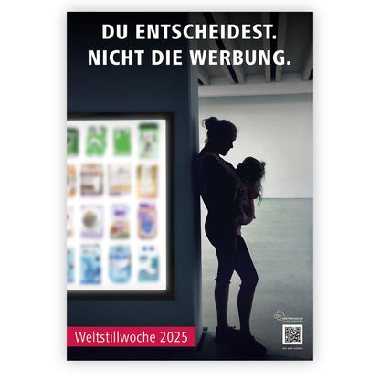 Poster „Weltstillwoche 2025“