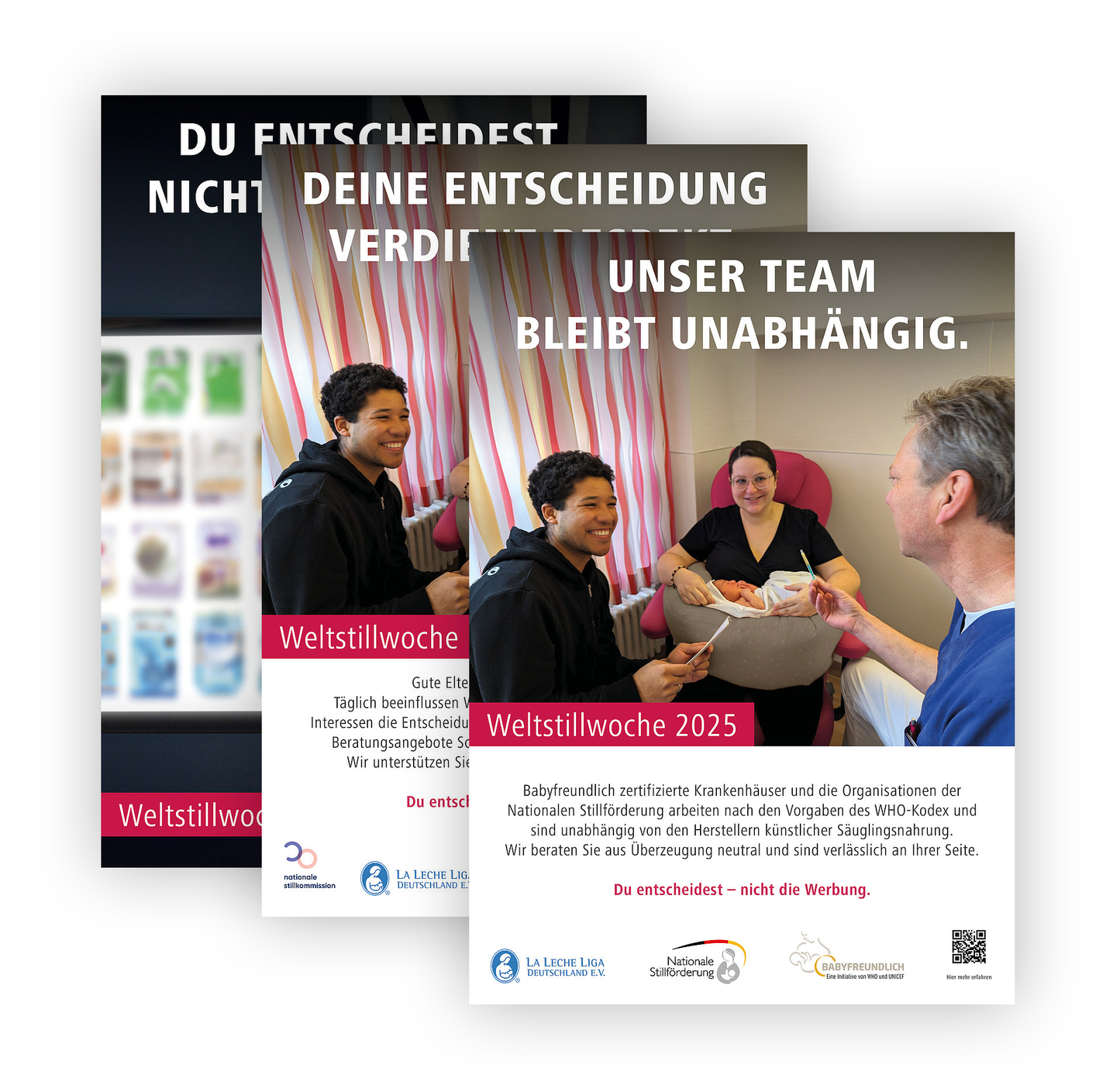 Poster „Weltstillwoche 2025“