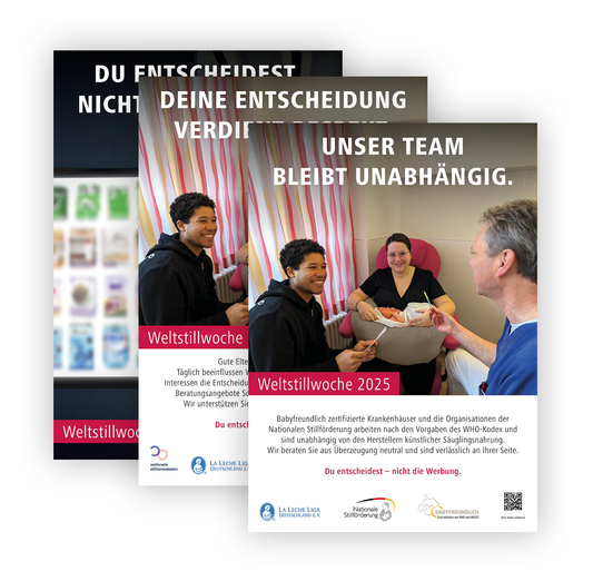 Poster „Weltstillwoche 2025“